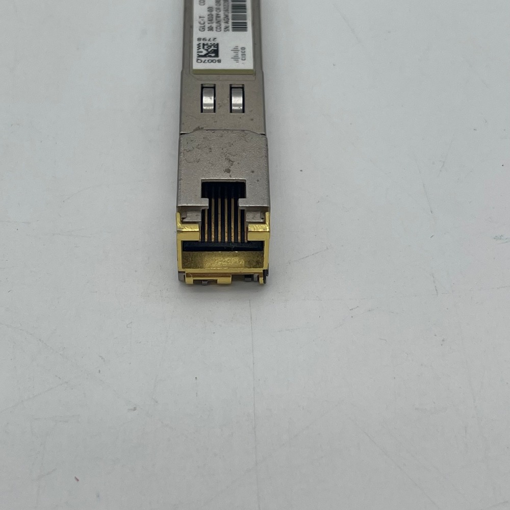 Cisco GLC-T 1000BASE-T SFP Transceiver Module 30-1410-03 RJ-45 Copper - Picture 3 of 4